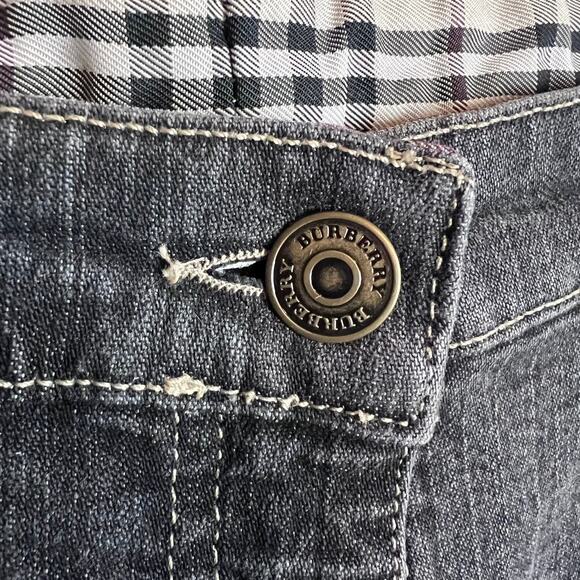 Burberry Women's Jeans Size 8 Flared in Black/Gray Denim - Picture 3 of 8